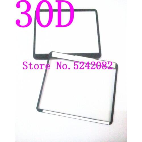 2PCS/New LCD Screen Window Display (Acrylic) Outer Glass For CANON 30D 40D 50D 600D 650D Screen Protector + Tape