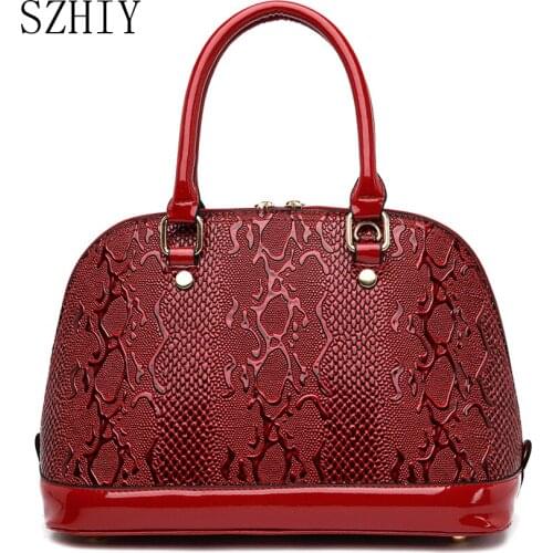 Designer Luxury Snake Print Bag for Women Famous Brand Ladies Shoulder Handbags New 2021 Hot Sale Crossbody Purses Shell Set 3