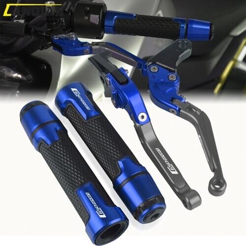 For BMW C650SPORT 2015 2016 2017 Motorcycle Accessories CNC Aluminum Brake Clutch Levers Handlebar Hand Grips ends C650 SPORT