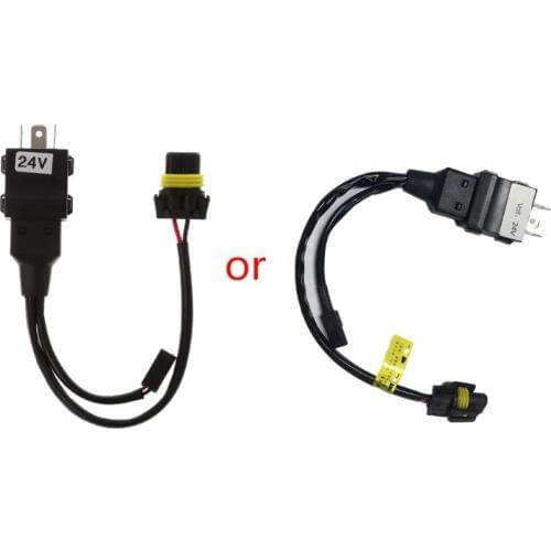 Relay Harness Control Cable For H4 Hi/Lo Bi-Xenon HID Bulbs Wiring Controller E7CA