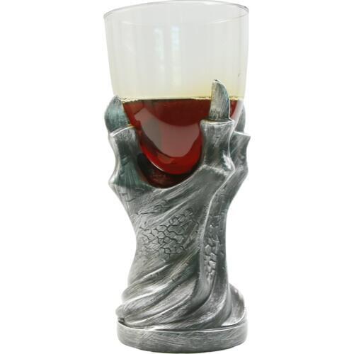 1Piece Dragon Claw Cup Gothic Dragon Drinking Vessels Dragonclaw Goblet Dragon Glass Shot Goblet Halloween Decor