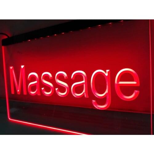LK986- Massage LED Neon Light Sign home decor crafts