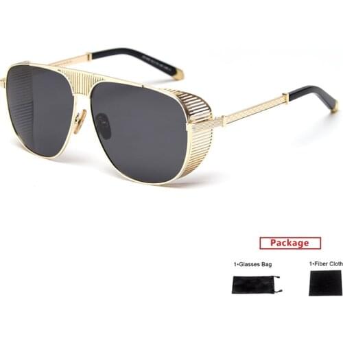 Mimiyou Punk Polarized Square Sunglasses Men Hollow Retro Fashion Sunglasses Women Sun Glasses Brand UV400 Eyeglasses Shades