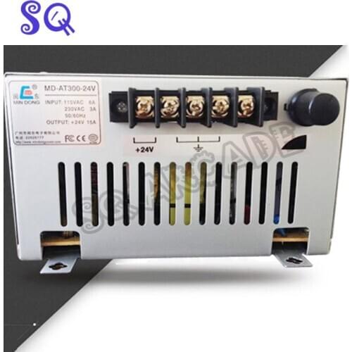 Original MD-AT300 24V/15A 115/230VAC 24V single output for rdancing machine/vedio game/5D cinema/main engine power supply