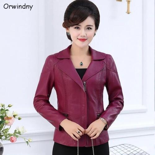 Orwindny Women's Leather Jackets