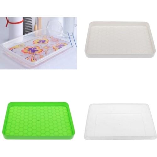 Plastic Art Trays Traditional Turkish Ebru Art Of Paper Decoration DIY Tools