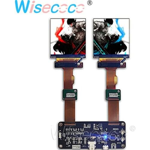 120HZ DP to MIPI Controller Driver Board 2.9" Inch 2K Dual Display 1440*1440 VR AR LCD Screen LS029B3SX02