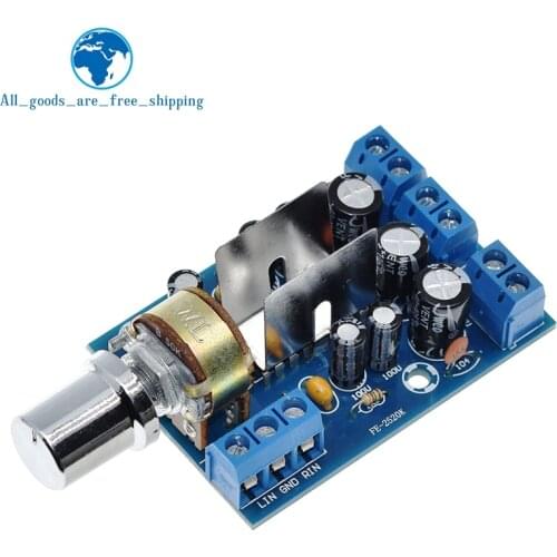 TEA2025B Mini Audio Amplifier Board Dual Stereo 2.0 Channel Amplifier Board For PC Speaker 3W+3W 5V 9V 12V CAR DIY KIT