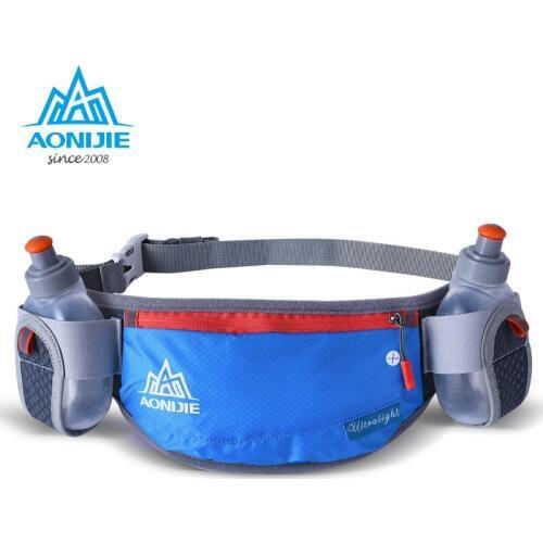Brand AONIJIE Men Women Waist Pack Outdoor Sports Cycling Fanny Pack Travel Marathon Running Hydration Belt Bottle Bag
