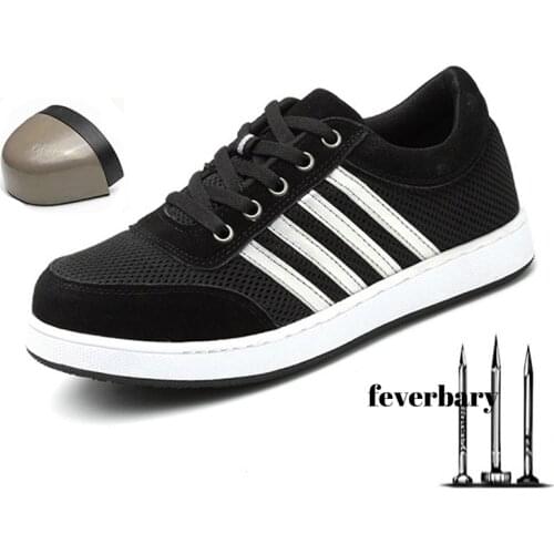 Steel Toe work Shoes Safety Boots Anti-Smashing Anti-Slip Steel Puncture Proof Construction Men Woman Sneakers Shoes 2021 New