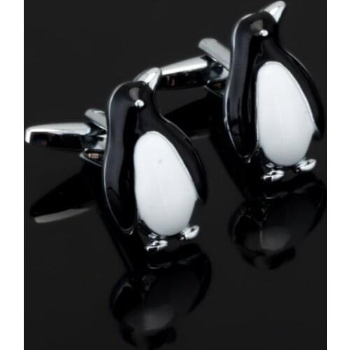 Luxury Fashion penguins Cufflink For Mens&Women High Quality Vintage Antique France Shirt animal Cuff Links For Men Jewelry