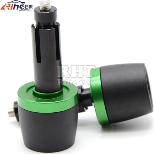 7/8'' 22 mm CNC Motorcycle Handle Bar Grip End Handle Cap Bar End Stoppers FOR kawasaki z750 z1000 z800 er-6n ninja 250 ninja300