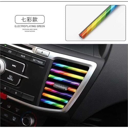 Car-styling 2021 New U Shaped DIY Air Vent Grille Decoration for Holden Commodore Staatsmann Caprice für Alfa Romeo Mito Spinne