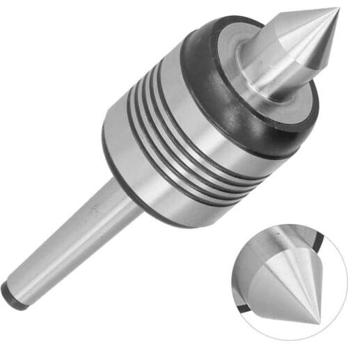 Lathe machine mini lathe accessories Live Center Revolving Morse Tapered Turn Tailstock Machine Tool Consumables MT1 5-Slot