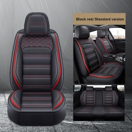 Universal PU Leath car seat cover leather for volvo xc90 s80 s60 xc60 v40 v50 s40 subaru forester impreza car accessories cover