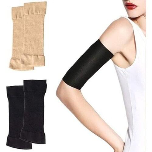 1Pair Weight Loss Arm Sleeve Calories off Slim Arm Shaper Massager Sleeve Wrap Weight Loss Fat Burning Running Arm Warmers