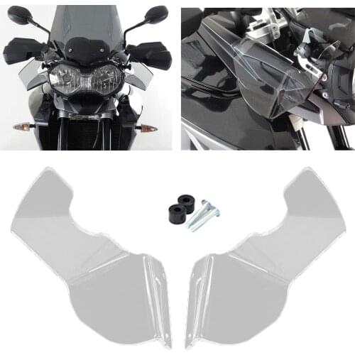 1Pair Hand Guards Protector Wind Deflector Handguard Compatible with TRIUMPH TIGER 800 XRX 2015 2016 2017