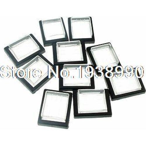 10) Dustproof Cover Square Waterproof Hood For KCD2 KCD4 Boat Rocker Switch