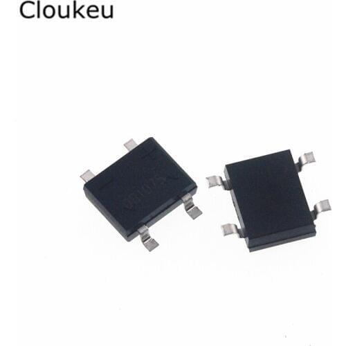 10Pcs DB107S SOP4 1A/1000V
