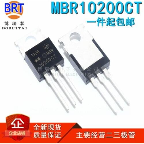 10pcs/lot MBR10200CT TO220 MBR10200 TO-220 10200CT