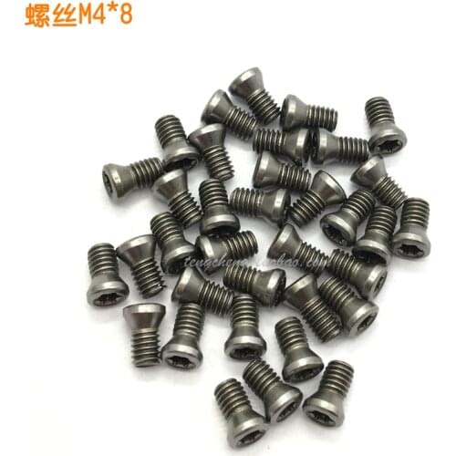 10PCS M4x9 Screw Lathe Cutter Accessories