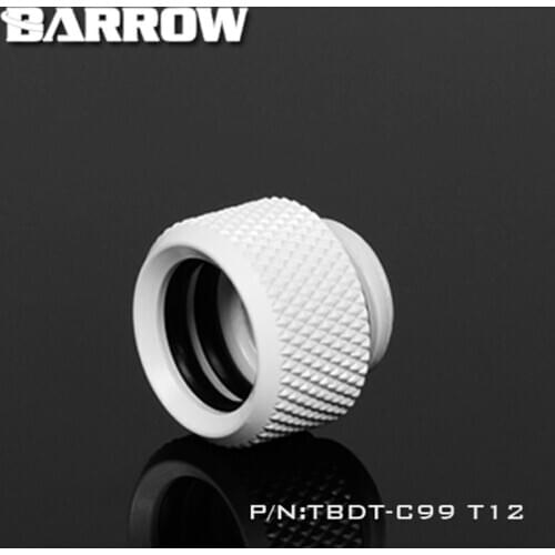 Barrow G 1/4" Multi-Link OD 12mm Hard Tube Adapter TBDT-C99 T12 only White is available