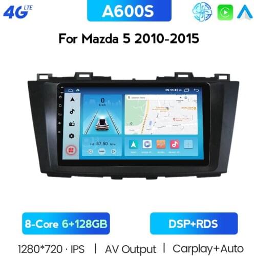 For Mazda 5 2010-2015 Aftermarket GPS Navigation Auto Audio 2 Din Car Radio Multimedia Player Android Stereo Head Unit WIFI DSP