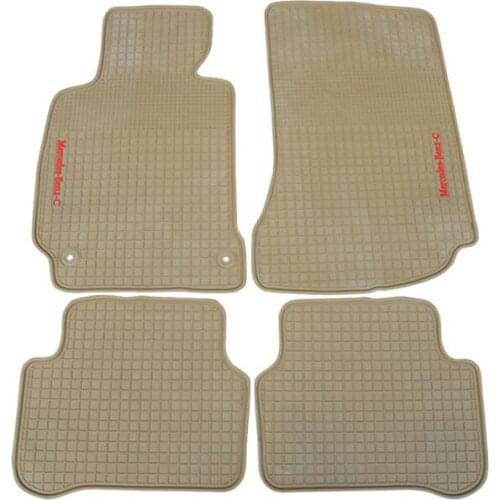Car Rubber Mats Floor Mats Feet Pads Rugs For CLS Class CLS260 CLS320 CLS350 CLS400 Left Hand Driving