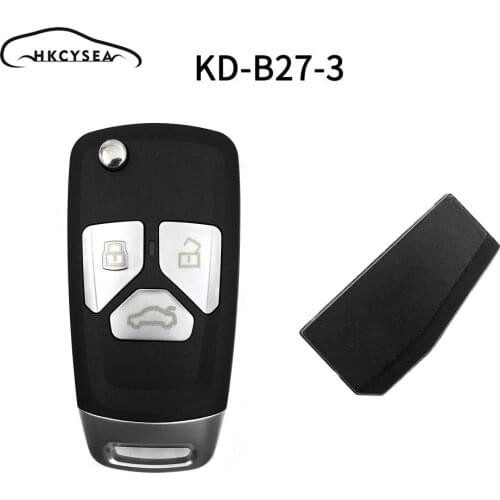 KEYDIY B27-3 B Series 3 Button Remote Key for KD900 URG200 Mini KD and HC Chip (4D 46 4C G ) for KD-X2 H618PRO Tango