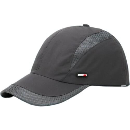 Mens Spring and Summer Mesh Baseball Lightweight Breathable Sun Hat Outdoor Mountaineering Protection Fishing