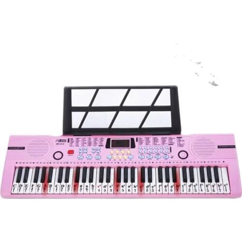 2019 new childrens keyboard beginner boys and girls 61 keys 1-12 years old multi-function intelligent baby piano Keyboard