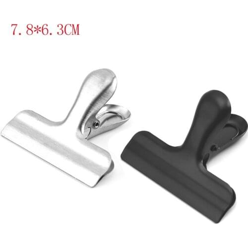 Stainless Steel Sealing Clip Portable and Practical Food Multifunctional Bag Clip Kitchen Household Snacks Sealing Clip