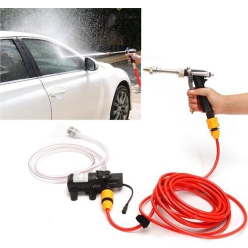 12V Portable Car High Pressure Washer Water Pump Jet Wash Cleaner Hose Van Kit High Pressure Washer