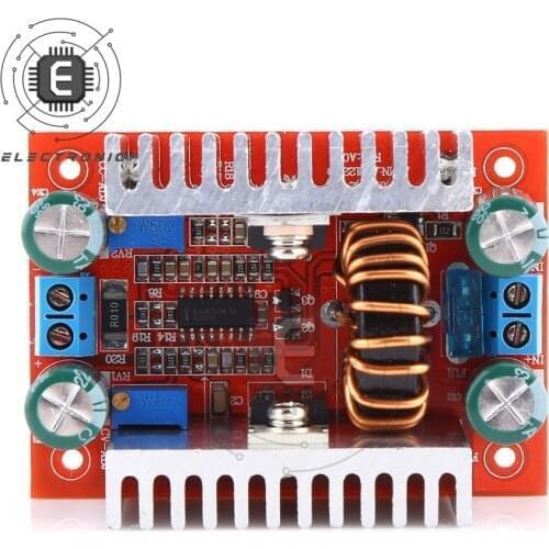 DC8.5V-50V To 10-60V Continuously Adjustable 400W 15A DC Boost Converter Constant Current Power LED Driver Module