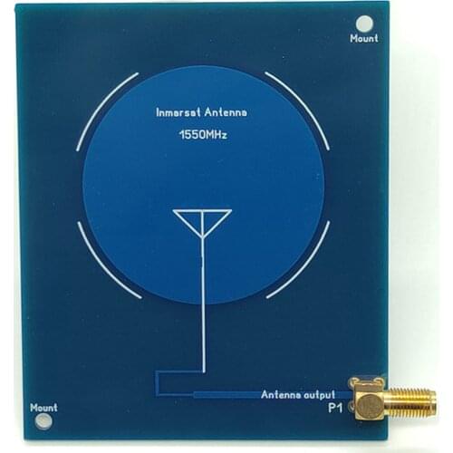 Practical PCB Antenna 1.5GHz Inmarsat_antenna 1550MHz SMA Female Connector for Inmarsat L-band