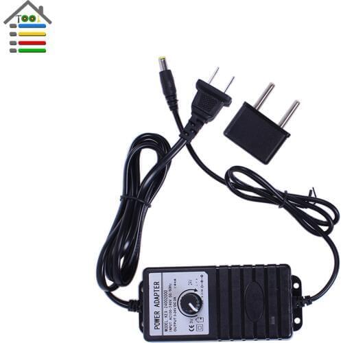 Adjustable DC 3-24V 2A Adapter Power Supply Motor Speed Controller with EU Plug For Electric Hand Drill