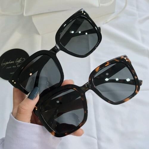 1PCs Retro Vintage Rectangle Sunglasses Women Brand Designer Fashion Sun Glasses Shades Cutting Lens Eyeglasses Driver Goggles