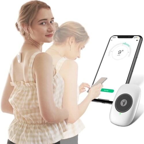 Smart Sensor Posture Corrector With App Neck And Back Trainer Belt 120° Anglel setting Posture Training Monitoring Corrector