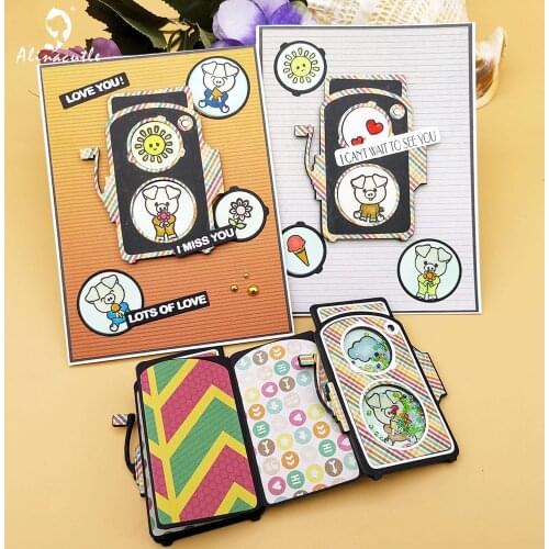Die Cut Vintage Camera Scrapbooking Paper Craft Handmade Card Album Punch Art Cutter Alinacraft Cuting Dies