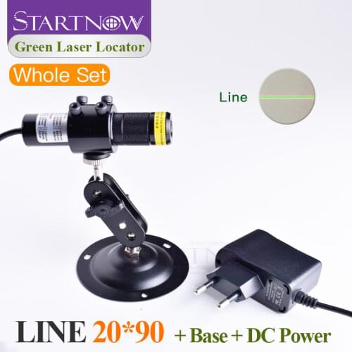 Green Laser Module Set 20*90 520nm Alignment Green Laser Line Green Light Locator For Woodworking Machine Parts Positioner Beam