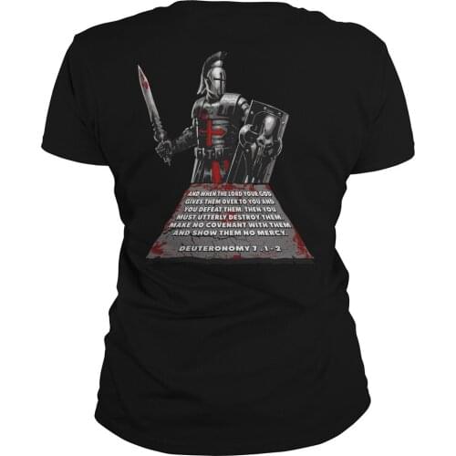 The Crusader Knight Templar Womens T-Shirt