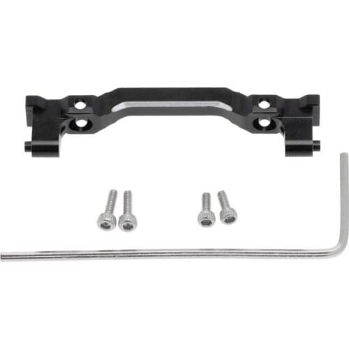 1pcs Aluminum Alloy Front Bumper Mount Fixed Seat Accessories for Axial SCX24 90081 00002 1/24 RC Car Parts