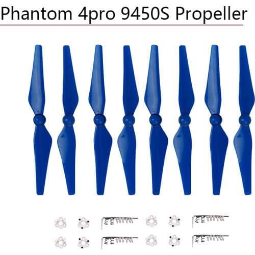 8pcs 9450S Propeller Blades for DJI Phantom 4 Pro Advanced 4A 9450 Quick Release CW CCW Props Camera Accessories