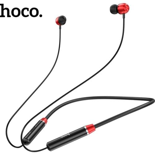 Hoco Wireless Bluetooth 5.0 Earphones Magnetic Neckband Earphones Sports Running Stereo Music Earbuds Noise Reduction Headphone