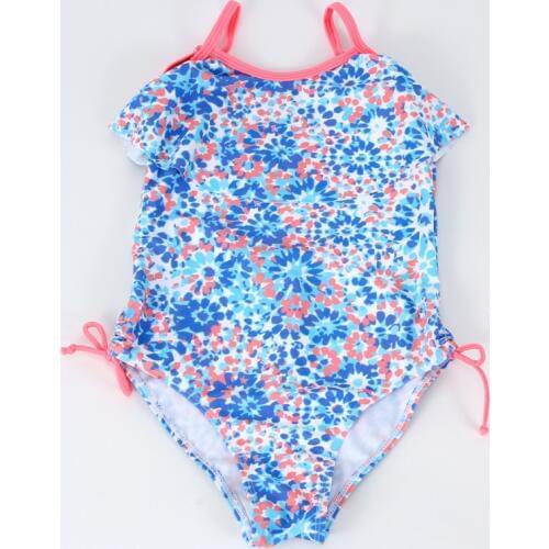 Baby Children Hot Springs One Pieces Swimsuits For Girls Swimwear Girl Beachwear Kid Bathing Suit For Girl Triangle Beachwear