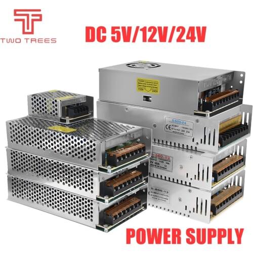 5V 12V 24V Power Supply 10A 20A 25A 30A 33A 40A 16.5A 21A 60A 70A 5A Switching Power Supply Volt 220V to 12V AC-DC SMPS 110V