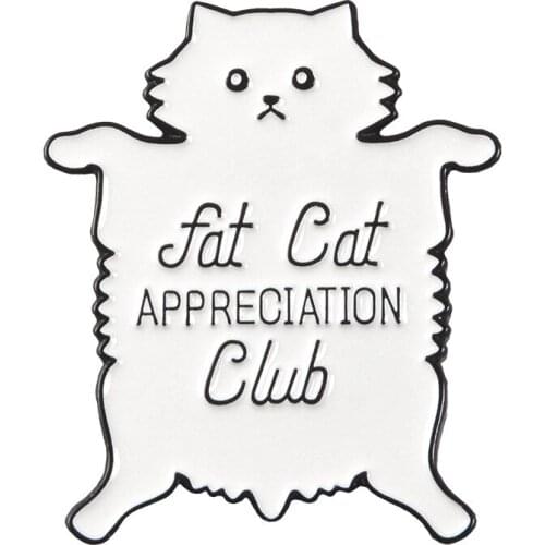 Cute Cartoon Animal Cat Brooch For Backpacks Lapel Enamel Pins Broche for Women Badge Pines Mental Brooches Jewelry Accessories