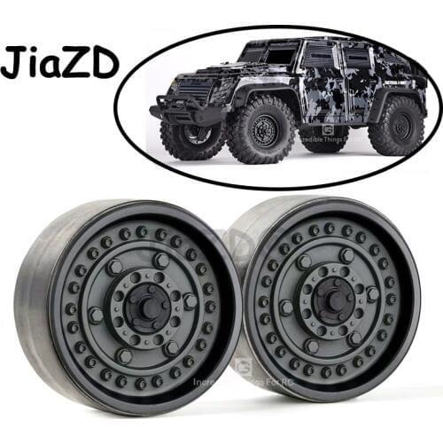 4pcs 1.9inch High quality 6061 Aluminium Alloy CNC wheel Rim For 1/10 RC Crawler Car TRX4 Bronco RC4WD D90 Axial Scx10 90046 Y05