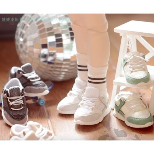 BJD Doll Sports Leisure Shoes 6 Cent 4 Cent Uncle Giant Baby MSD Flat Foot YOSD Doll Shoe Accessories
