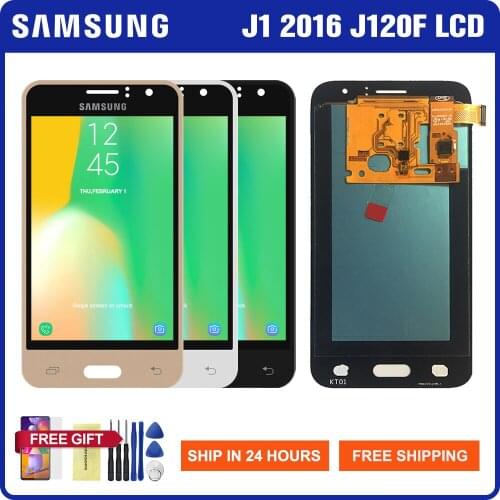 Screen For Samsung Galaxy J1 2016 J120 LCD Display Touch Screen Digitizer Assembly Parts For Samsung J120 J120F J120H J120M
